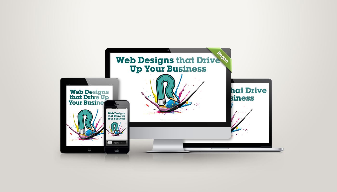 Web Designs on different size screens